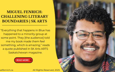 Miguel Fenrich: Challening Literary Boundaries | SK Arts